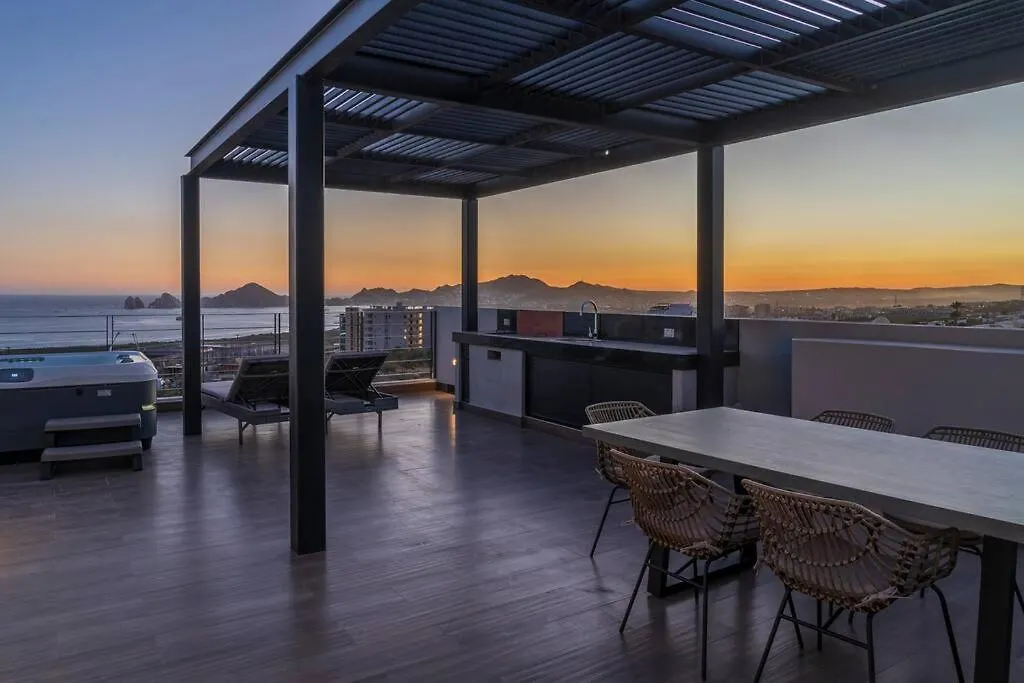 Lägenhet Best View Rooftop With Heated Jacuzzi Cabo San Lucas